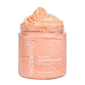 Nectar Bath Treats 313026718768 Life Whipped Soap And Shave Butter 5 Oz Peach