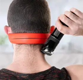Nekmate 445057932943 The Original Neckline Shaving Template Hair Cutting Guide For Self Haircut D