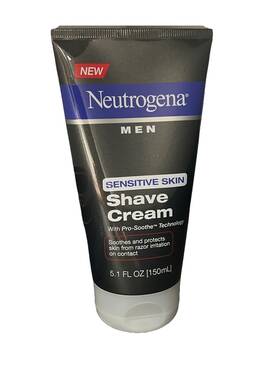 Neutrogena 02035-7 Men Sensitive Shave Creamy/pro-soothe Technology 5.1 Fl Oz