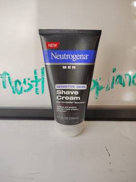 Neutrogena 40024872 Men Sensitive Skin Shave Cream 5.1oz - Nos Discontinued Pro Soothe