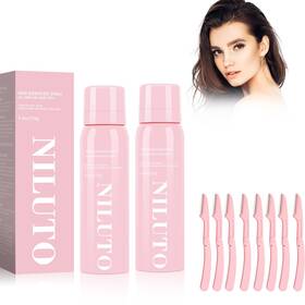 Niluto 735617407293 2pack Hair Identifier Spray For Face Shaving Moisturizing And Skin Care Derma