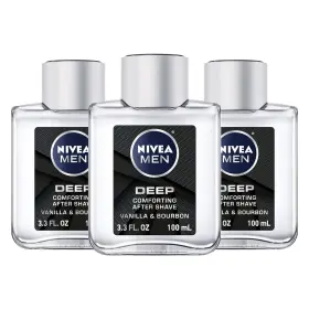 72140025779 Nivea Deep Comfort Post Shave Lotion - 3.3 Fl. Oz. Bottle Pack Of 3