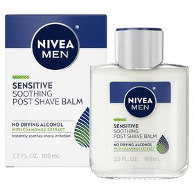 Nivea 744759588999 Men Sensitive Soothing Post Shave Balm With Vitamin E Pro-vitamin B5 And