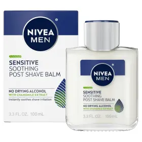 Nivea 744759588999 Men Sensitive Soothing Post Shave Balm With Vitamin E Pro-vitamin B5 And