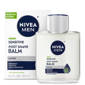 Nivea Be-086 Men S Sensitive Post Shave Balm Alcohol-free Vitaminpro Complex 3.3 Fl Oz