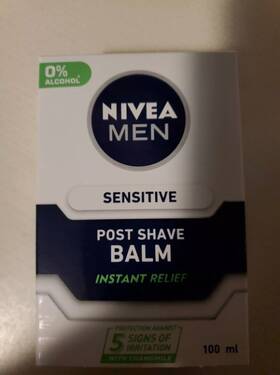 Nivea Men 025970023281 Sensitive Post Shave Balm 3.3 Fl Oz 100 Ml