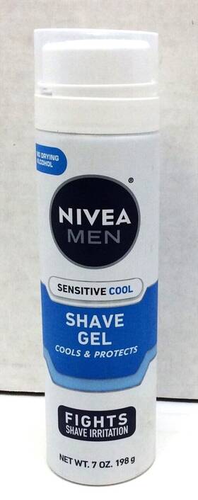 Nivea Men 072140016548 Sensitive Cool Shave Gel 7 Oz