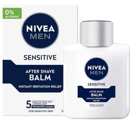Nivea Men 1214742950 Sensitive Post Shave Balm 3.3 Fl Oz Soothing After Lotion