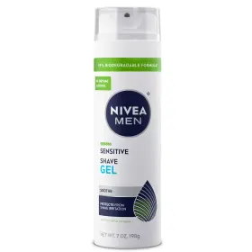 2140014571 Nivea Men Sensitive Shave Gel For Skin With Vitaminpro Complex 7 Oz