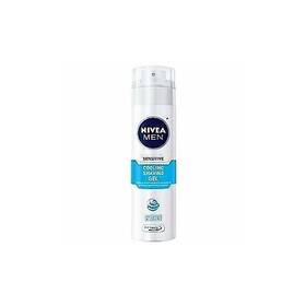Nivea Men 725410784936 Cooling Shaving Gel For Sensitive Skin With Chamomile 7 Ounce 3 Pack