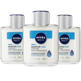 Nivea Men 787734683746 Sensitive Cooling Post Shave Balm With E Chamomile And Seaweed Extracts 3 P