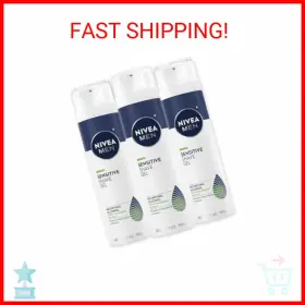B00o4qaf9c Nivea Men Sg Us Mens Sensitive Shave Gel With Vitamin E And Chamomile 3 Pack 7 Oz