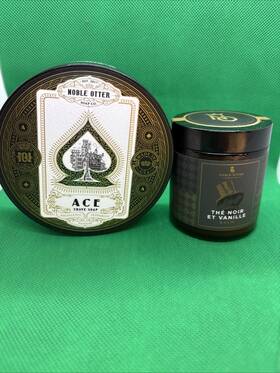 Noble Otter 879364 Shaving Soap Ace And The Noir Et Vanille Balm Sold As A Set
