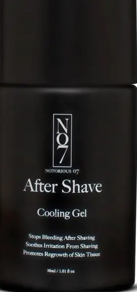 Notorious07 742488347009 No 7 Men Hydrating Cooling Menthol Shave Gel Vitamins E And A