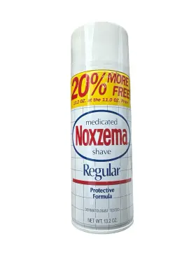 Noxzema 022700729685 Regular Shave Cream Protective Formula Medicated Discontinued 13.2oz New