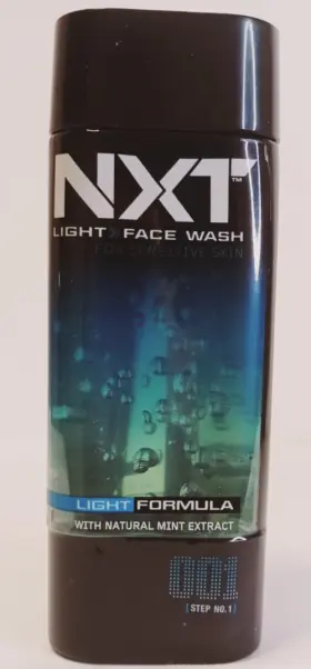 Nxt 843445010117 Light Face Wash For Sensitive Skin Formula 5.64 Oz New
