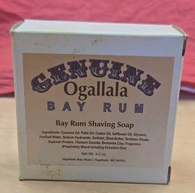 Ogallala Bay Rum Ss-oga-009 Genuine Shaving Soap 4.5 Oz