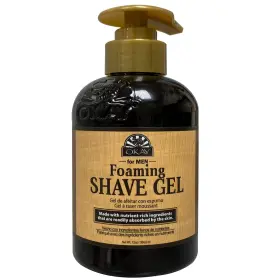 Okay-menfsg12 Okaypurenaturals Okay Mens Foaming Shave Gel - 12 Oz / 355 Ml