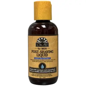 Okay-menposl4 Okaypurenaturals Okay Mens Post Shaving Liquid - 4 Oz / 118 Ml