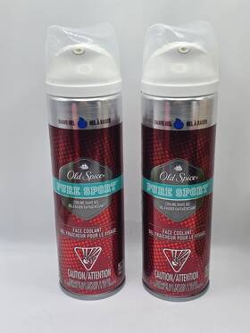 Old Spice 012044039885 Pure Sport Cooling Shaving Gel 2pk