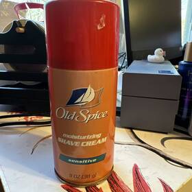 Old Spice 675690367001 New Vtg Sensitive Moisturizing Shave Cream With Aloe And Lanolin 11 Oz