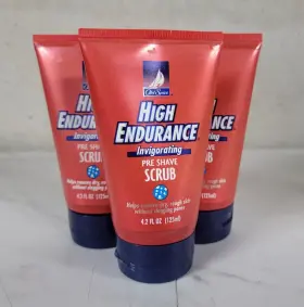 Old Spice 675690542026 3 Nos New Vtg High Endurance Invigorating Pre Shave Scrub 4.2 Old Spice 675690542026 3 Nos New Vtg High Endurance Invigorating Pre Shave Scrub 4.2