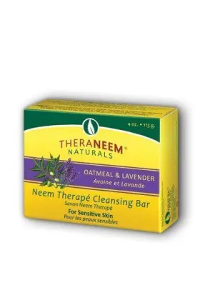 Organix South 666183000123 Oatmeal Lavender And Neem Oil Soap 4 Oz Bar