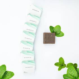 Otoepia Cr-acil-52sv Shaving Bar And Body Soap In Mint Scent For Men - 8 Bars All Purpose Natural