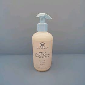 Ovation 786232230612 Hair Mens Conditioning Lubrication Shave Cream Lotion Primer 8 Fl Oz
