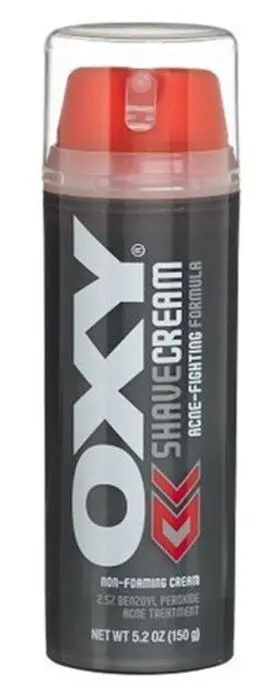 Oxy 310742023626 Shave Cream Acne Fighting Formula 2 In 1 Non-foaming Gel 5.2-ounce Container