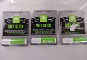 Pacific Shaving Co. 186356000144 Lot Of 3 Co. Shave Smart Nick Stick .25 Oz Liquid Roll On New