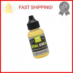 Pacific Shaving Company 186356000342 Natural Beard Oil - Moisturizer And Conditioner For