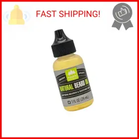 Pacific Shaving Company 186356000342 Natural Beard Oil - Moisturizer And Conditioner For