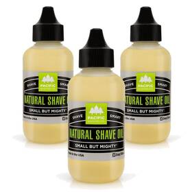 Pacific Shaving Company 186356000380 Natural Oil - For Men And Women A