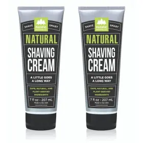 Pacific Shaving Company 186356000465 Natural Cream - Shea Butter Vitamin E Shave For Hydrated Sens