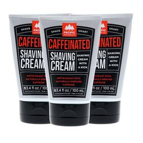 Pacific Shaving Company 186356000526 Caffeinated Cream - Helps Reduce Appearance O