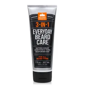 Pacific Shaving Company 186356000762 3-in-1 Beard Care - Ultra-concentrated Formula Softens S