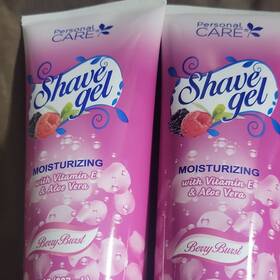 Personal Care 11494 Berry Burst Moisturizing Shave Gel Vitamin E Aloe Vera 7 Fl Oz