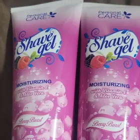11494 Personal Care Berry Burst Moisturizing Shave Gel Vitamin E Aloe Vera 7 Fl Oz