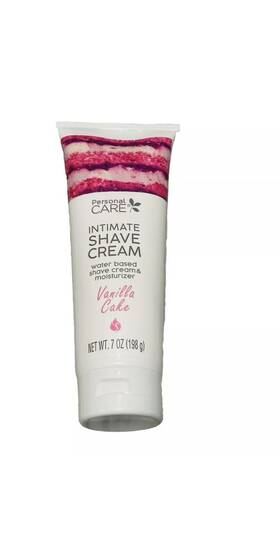 Personal Care 808829125610 Intimate Shave Cream Water Based Vanilla Cake 7oz/198gm