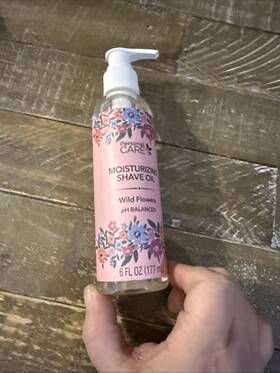 Personal Care 808829127607 Moisturizing Shave Oil With Wild Flowers And Ph Balanced 6 Oz