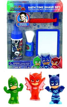 Pj Masks 889628080195 Bath Time Pretend To Shave With Water Squirters