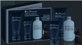Be3008 Poit Ben Sherman 4-piece Complete Shave Set For Men Includes Cream