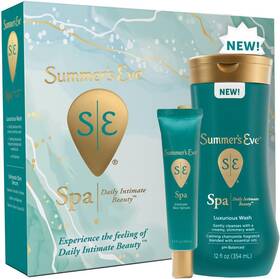 Prestige Consumer Healthcare 445027434415 Summers Eve Spa Set Post Shave Hydrate Serum 1oz Cleansing Feminine Wash 12oz