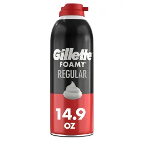Procter & Gamble 445032390362 Gillette Foamy Classic Shave Foam For Men Protection Against Shaving Irritation