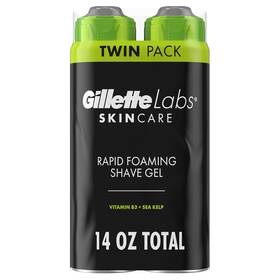 Procter & Gamble 711181947977 Gillettelabs Rapid Foaming Shave Gel For Men 7oz Pack Of 2