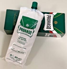 Proraso 004395001156 Green Capone Da Barba Refreshing Shaving Face Cream 500ml/16.9 Oz
