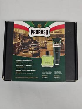 Proraso 004395004850 Classic Shaving Duo Box After Shave And Cream Combo