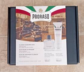 Proraso 004395004867 Classic Shaving Duo Box Green Red White Refresh Coarse Sensitive
