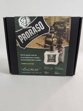 Proraso 004395007370 Beard Care Balm 3.4 Fl. Oz. And Wash 6.8